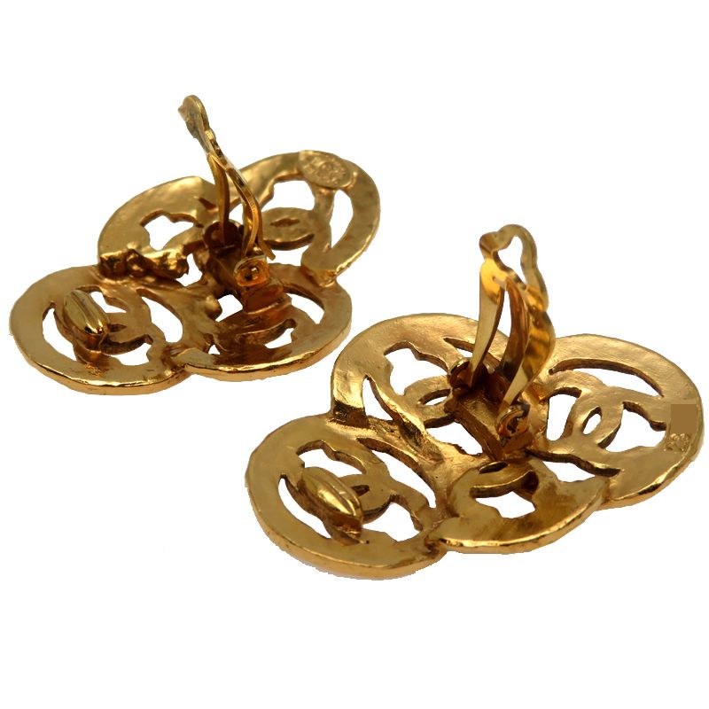 Chanel Earrings 23 Silver — view 3