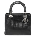 Dior Lady Black Patent Leather Bag