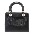 Dior Lady Black Patent Leather Bag — view 2