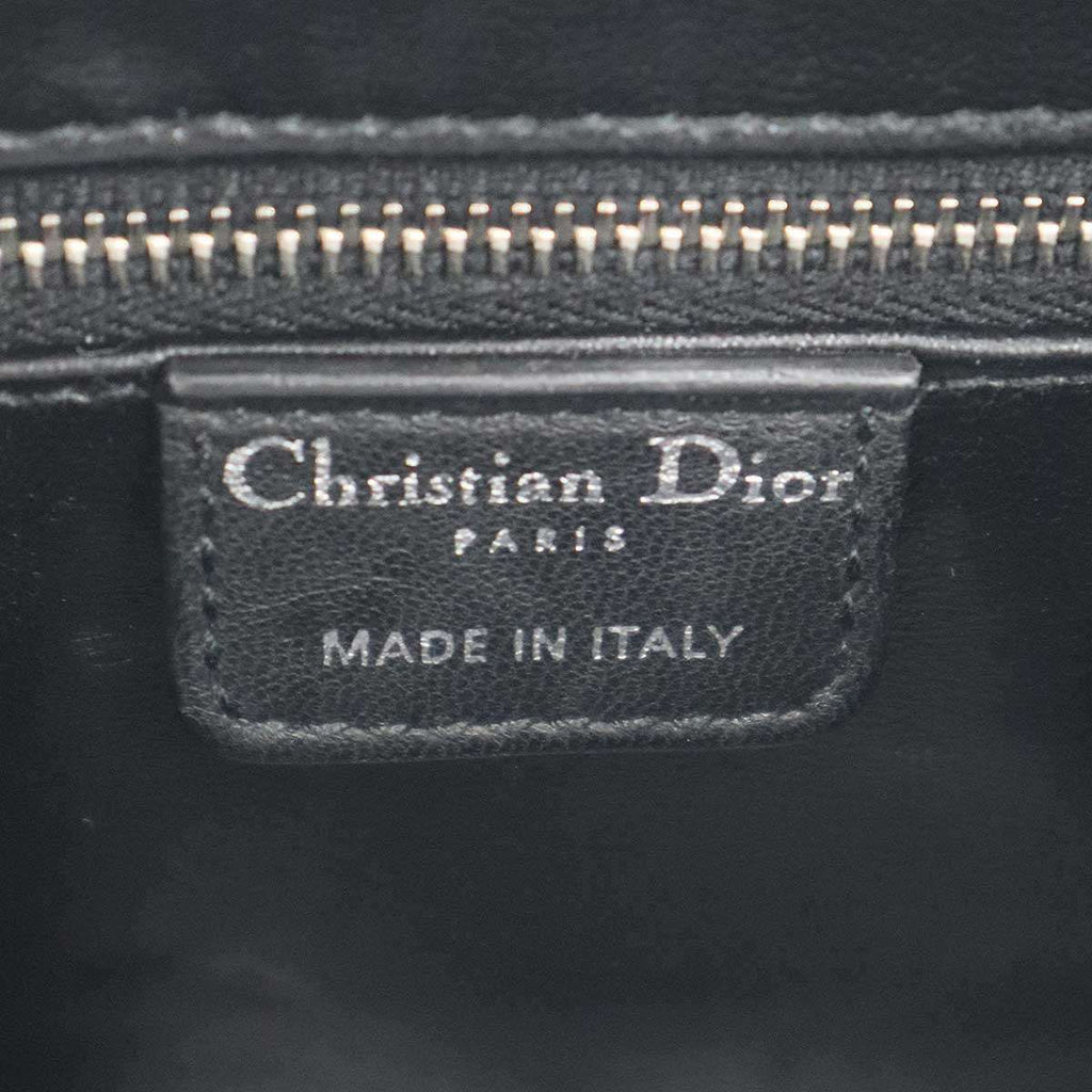 Dior Lady Black Patent Leather Bag — view 5