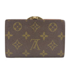 Louis Vuitton Bifold Wallet Porte-Monnaie Viet Viennois Monogram Brown Clasp — view 2