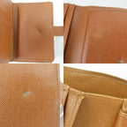 Louis Vuitton Bifold Wallet Porte-Monnaie Viet Viennois Monogram Brown Clasp — view 7