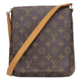 Louis Vuitton Shoulder Bag Musette Salsa Short Monogram Brown