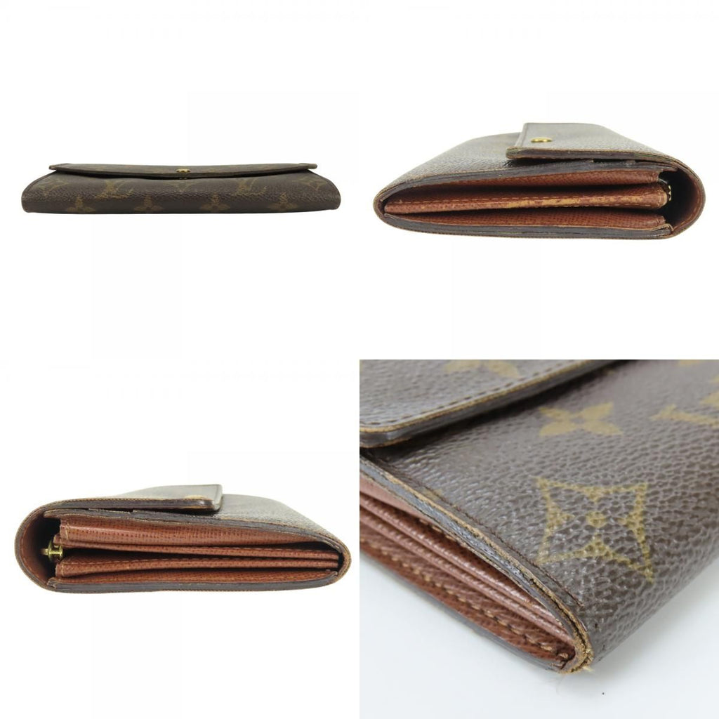 Louis Vuitton Wallet Portefeuille Sarah Monogram Brown Bifold — view 3