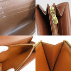 Louis Vuitton Wallet Portefeuille Sarah Monogram Brown Bifold — view 8