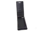 Chanel iPod Case CC Logo Black Caviar Leather Silver — view 3
