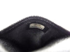 Chanel iPod Case CC Logo Black Caviar Leather Silver — view 5