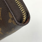 Louis Vuitton Zippy Organizer Round Zip Wallet Monogram Brown — view 3