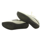Louis Vuitton Sneakers Low Cut Perforated Leather Mesh 8 White KU — view 4