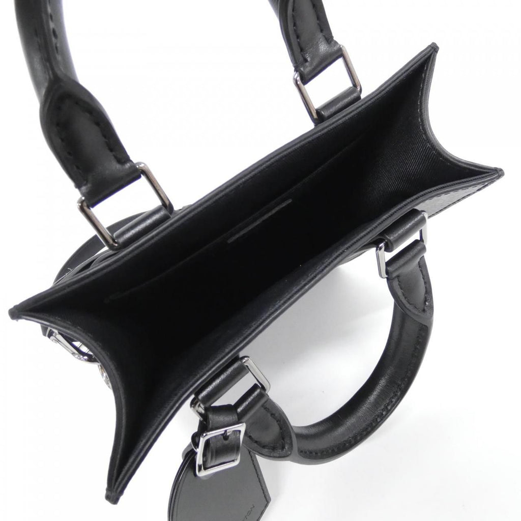 Louis Vuitton Monogram Eclipse Sac Plat Mini Bag — view 9