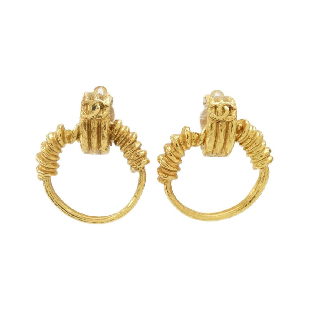 Chanel Vintage Earrings Gold