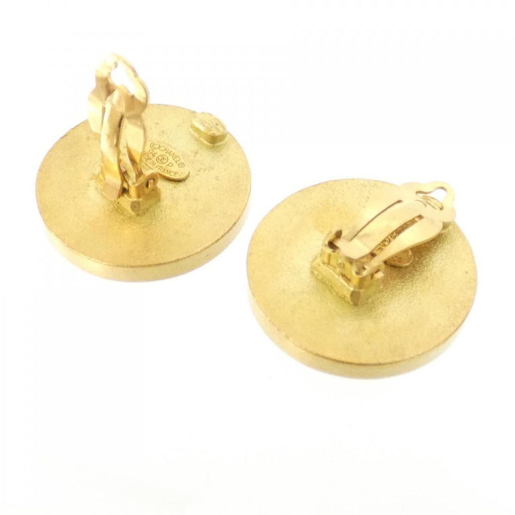 Chanel Vintage Earrings Gold — view 4