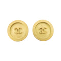 Chanel Vintage Earrings Gold