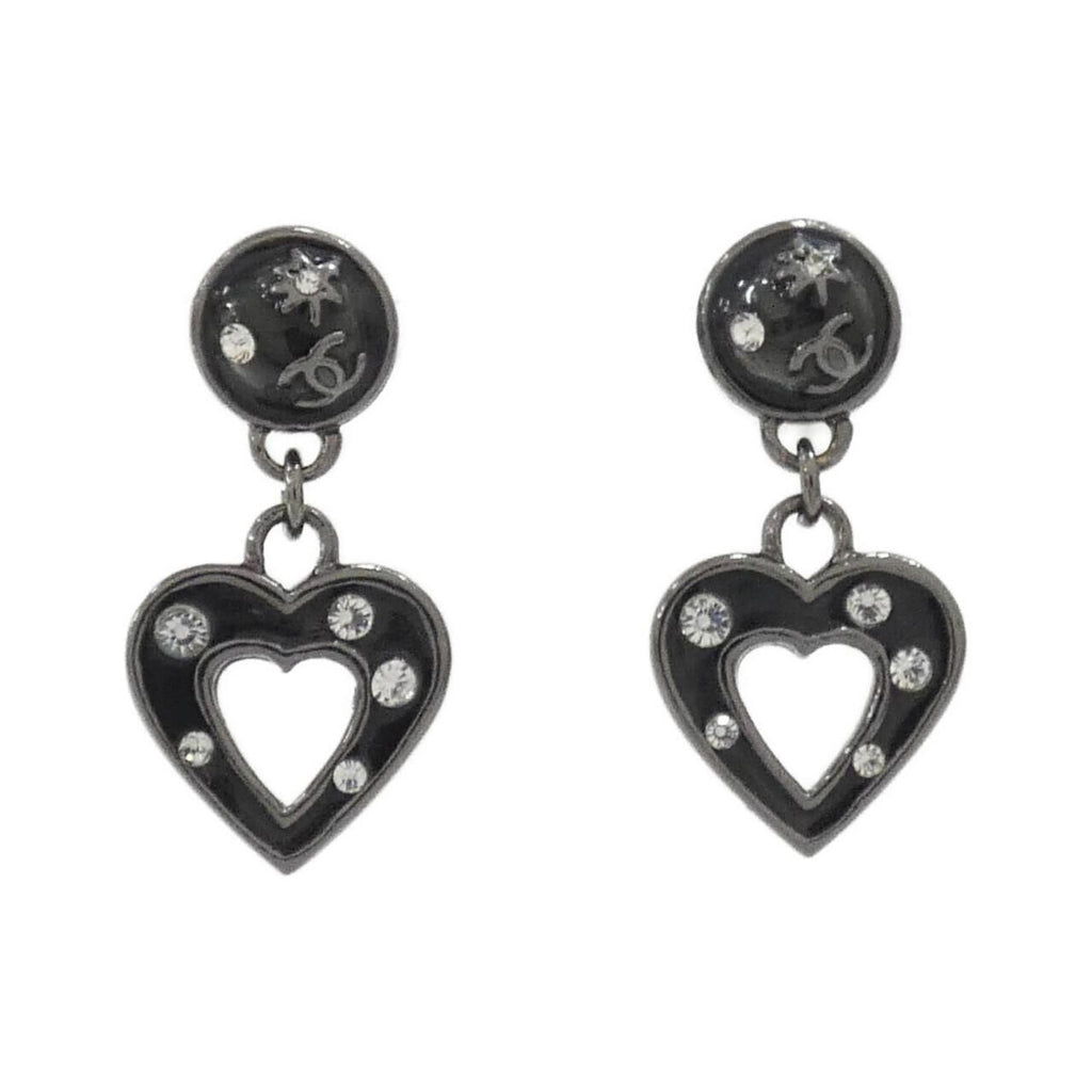 Chanel Vintage Earrings Silver