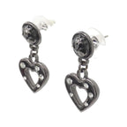 Chanel Vintage Earrings Silver — view 2