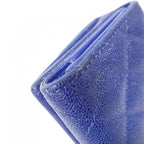 Chanel Line Wallet Blue — view 3