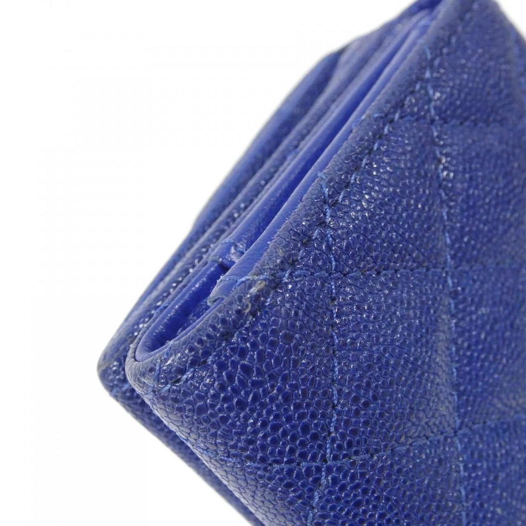 Chanel Line Wallet Blue — view 6