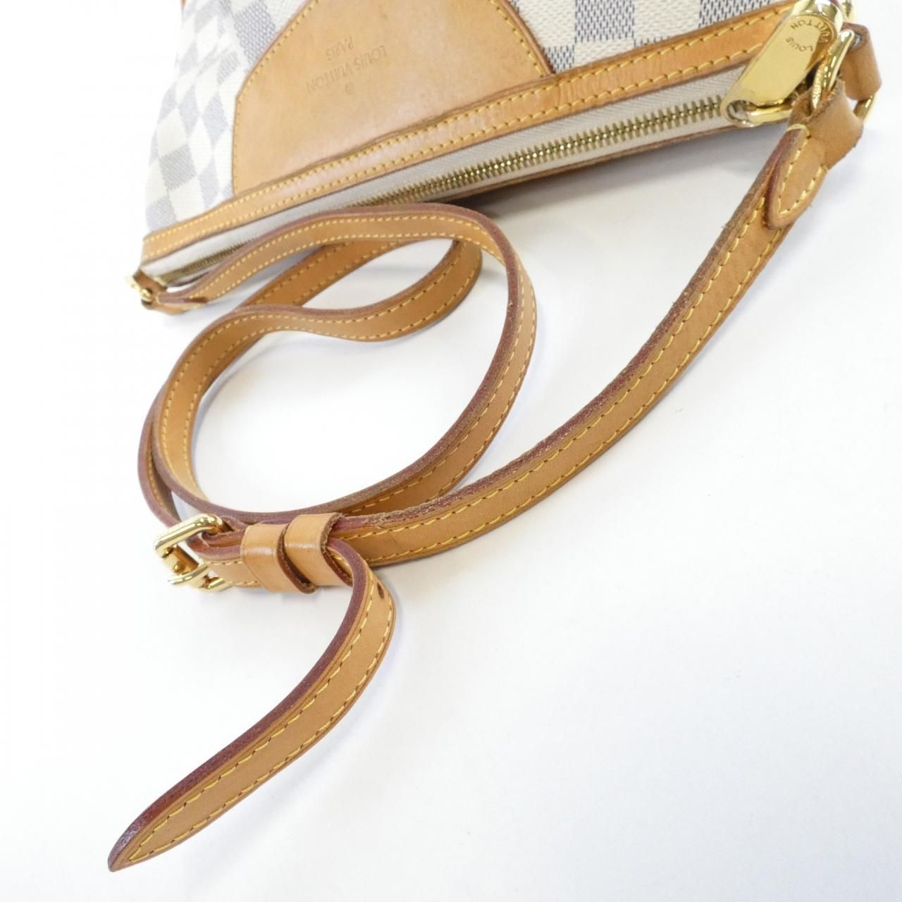 Louis Vuitton Damier Azur Syracuse PM Shoulder Bag — view 8