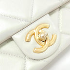 Chanel Shoulder Bag Gray — view 4