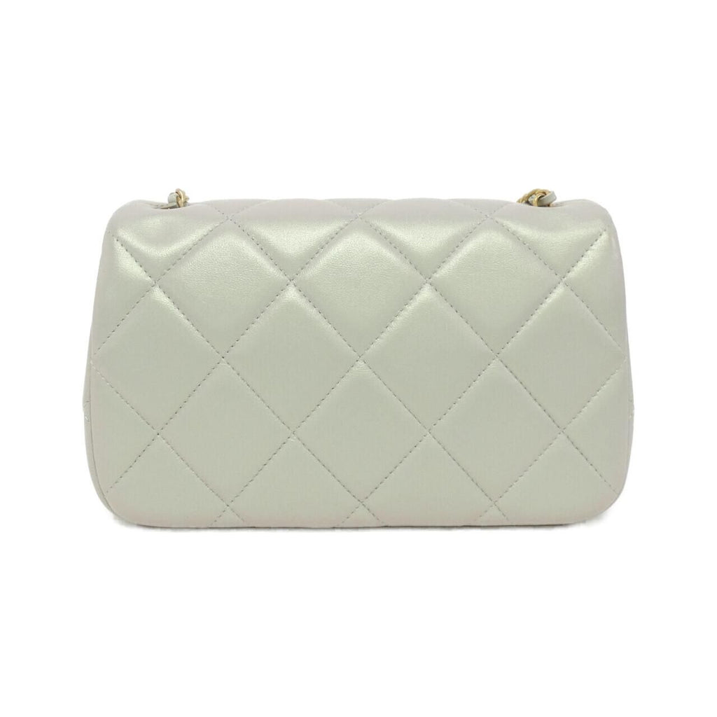 Chanel Shoulder Bag Gray — view 2