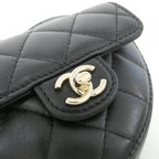 Chanel Waist Bag Belt Bag Black — view 6