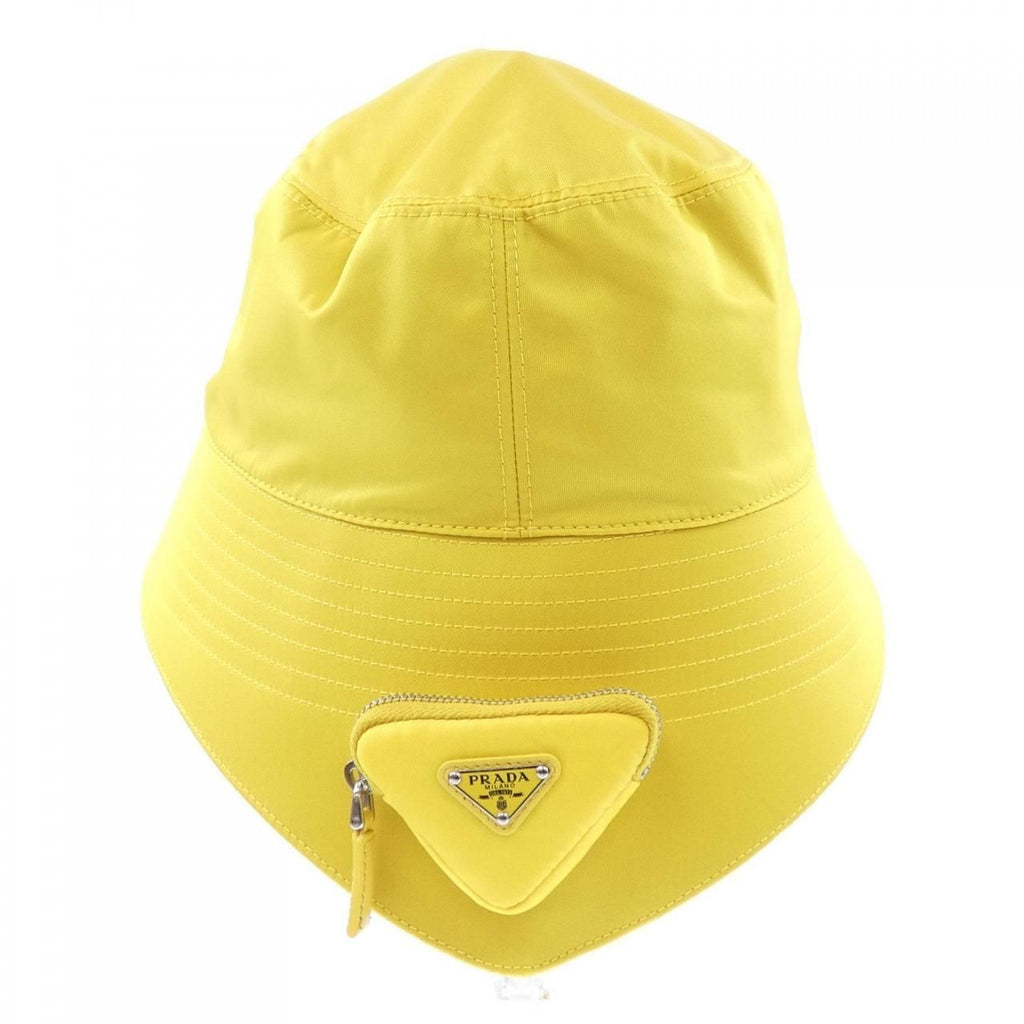 Prada Triangle Logo Hat — view 4