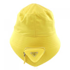 Prada Triangle Logo Hat — view 4