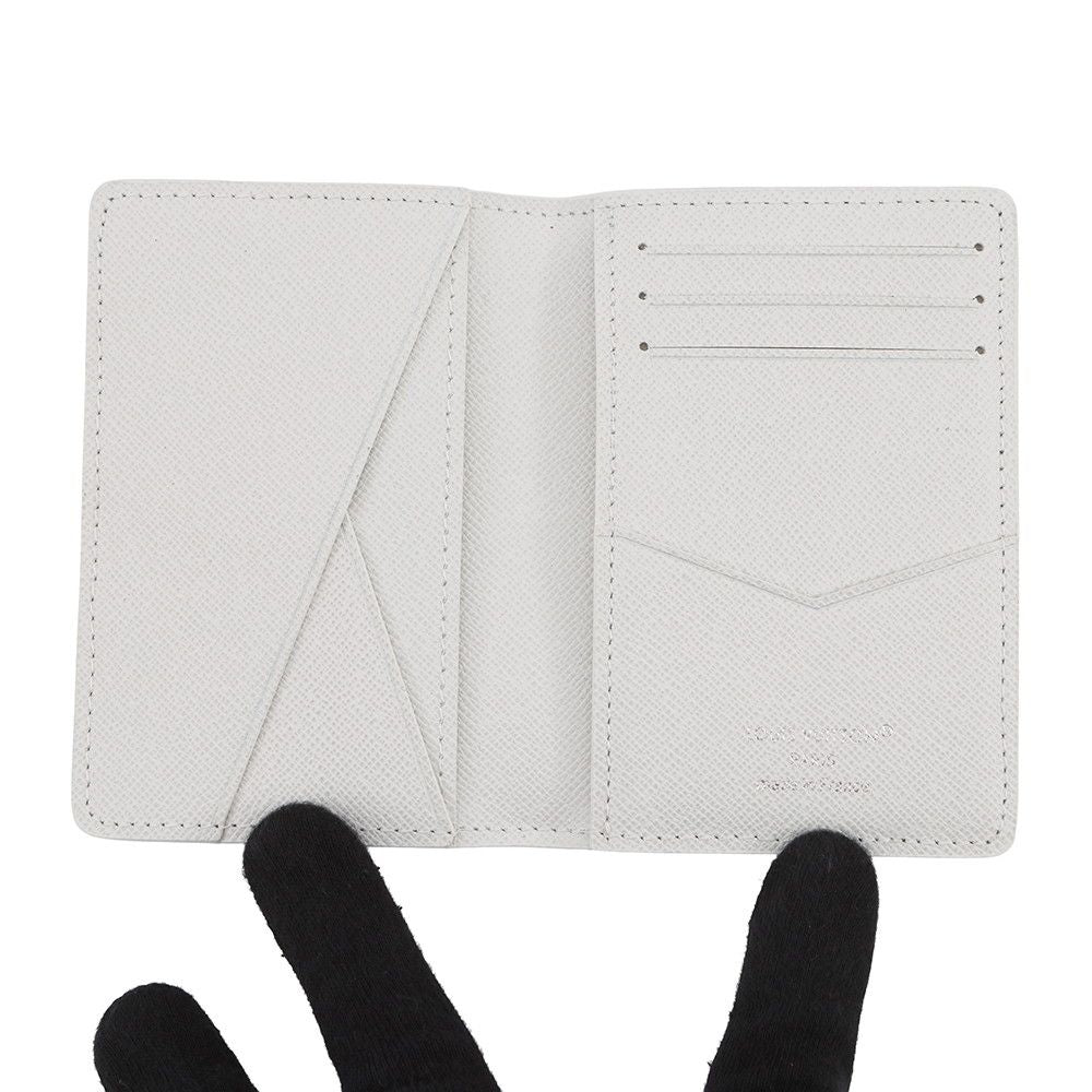 Louis Vuitton Card Case Monogram Organizer de Poche White — view 4
