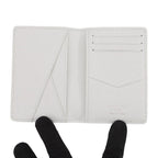 Louis Vuitton Card Case Monogram Organizer de Poche White — view 4
