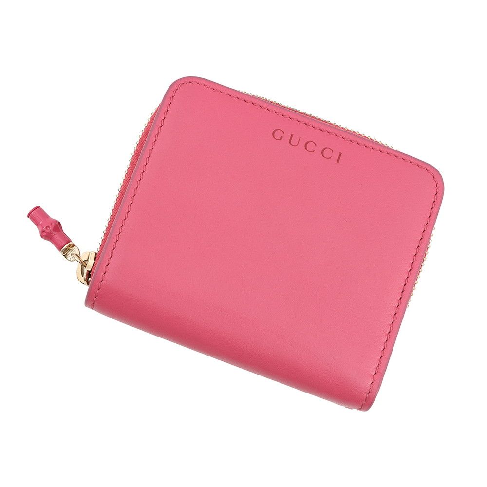 Gucci Bifold Wallet Bamboo Small Leather