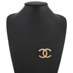 Chanel Brooch CC Logo Tweed Style Cahnel — view 4