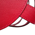 Hermes Handbag Musardine Rouge Casac Multicolor Silver Epsom Silk — view 9
