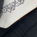 Hermes Twilly Brides de Gala en Fleurs & Eyeliner Silk Scarf — view 6