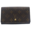 Louis Vuitton Porte Monet Billets Tresor Compact Wallet Bifold Brown