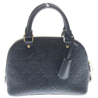 Louis Vuitton Alma BB Monogram Empreinte Leather 2-Way Bag Gold Black