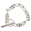 Hermes Chaine D'ancre Bracelet Chain Silver