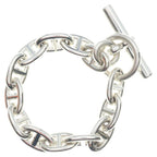 Hermes Chaine D'ancre Bracelet Chain Silver — view 2