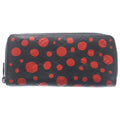 Louis Vuitton Monogram Empreinte LV Yk Zippy Wallet Vertical Card Case Black