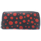 Louis Vuitton Monogram Empreinte LV Yk Zippy Wallet Vertical Card Case Black