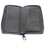 Louis Vuitton Monogram Empreinte LV Yk Zippy Wallet Vertical Card Case Black — view 5