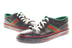 Gucci Tennis Leather Black Sneakers Sherry Line