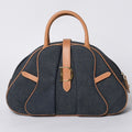 Dior Denim Fabric Handbag Navy Blue