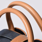 Dior Denim Fabric Handbag Navy Blue — view 8