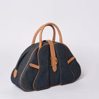 Dior Denim Fabric Handbag Navy Blue — view 3