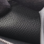 Hermes Bifold Wallet Bearn Compact Black Leather — view 6