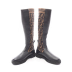 Fendi Boots Zucca Long Leather — view 3