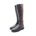 Fendi Boots Zucca Long Leather