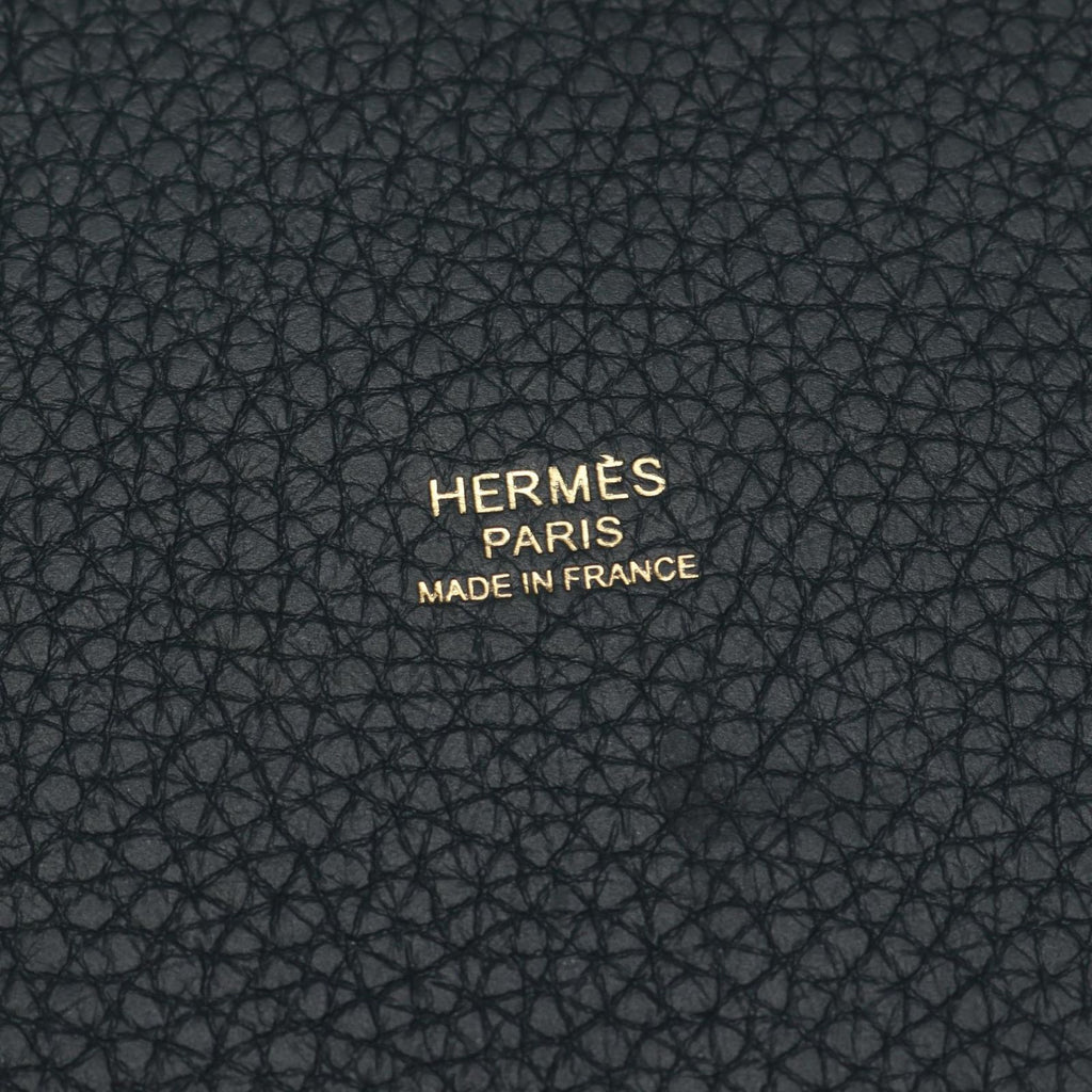 Hermes Handbag Picotin Lock PM Veil Cipre Leather Cipress — view 4