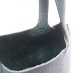 Hermes Handbag Picotin Lock PM Veil Cipre Leather Cipress — view 7