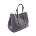 Hermes Tote Garden Party PM Black Leather Calfskin — view 2